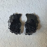 Image 1 of veliki uhani NAGELJ // CARNATION big earrings