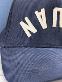 Image 3 of Capsized Collection Corduroy Squan Hat - Navy