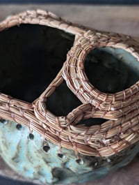 Image 2 of Pine Needle Bowl - Green