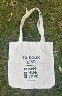 Image 2 of Tote bag "TO DOUX LIST" - COLLAB' LADY BOY