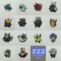 Image 1 of ZZZ Clear Sticker Sets