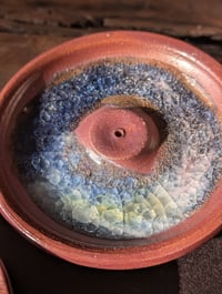 Image 5 of Recycled Glass Incense Holder - Purple