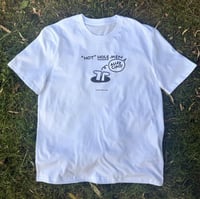 Image 4 of TEE-SHIRT blanc "NOT HOLE MEN" - Collab' LADY BOY