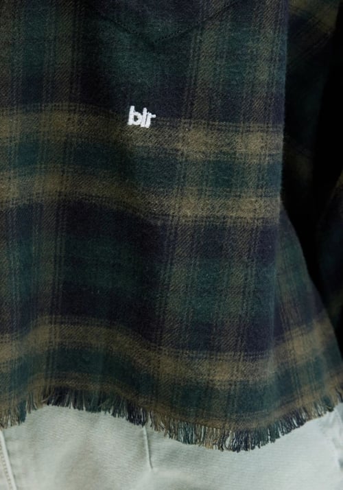 Image of 1-Camisa Kraft Cuadro verde crop