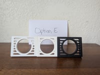 Image 5 of 1987-1993 D21 AC Vent Gauge Mount (3-piece set)