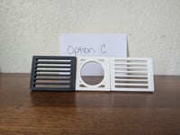 Image 3 of 1987-1993 D21 AC Vent Gauge Mount (3-piece set)