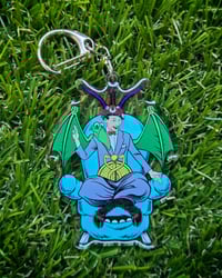 Image 2 of Baphomet Pee-Wee Keychain