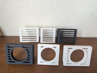 Image 1 of 1987-1993 d21 Gauge Vent Set ( 6-piece set)