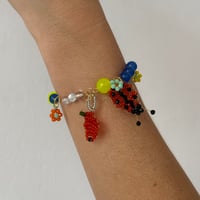 Image 1 of Ladybug in the Garden Bracelet