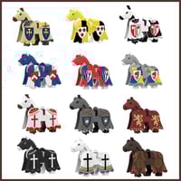 Image 1 of Barded Horses