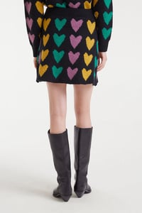 Image 1 of FALDA PUNTO JACQUARD EST CUPIDO LINES