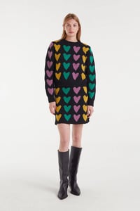 Image 3 of FALDA PUNTO JACQUARD EST CUPIDO LINES