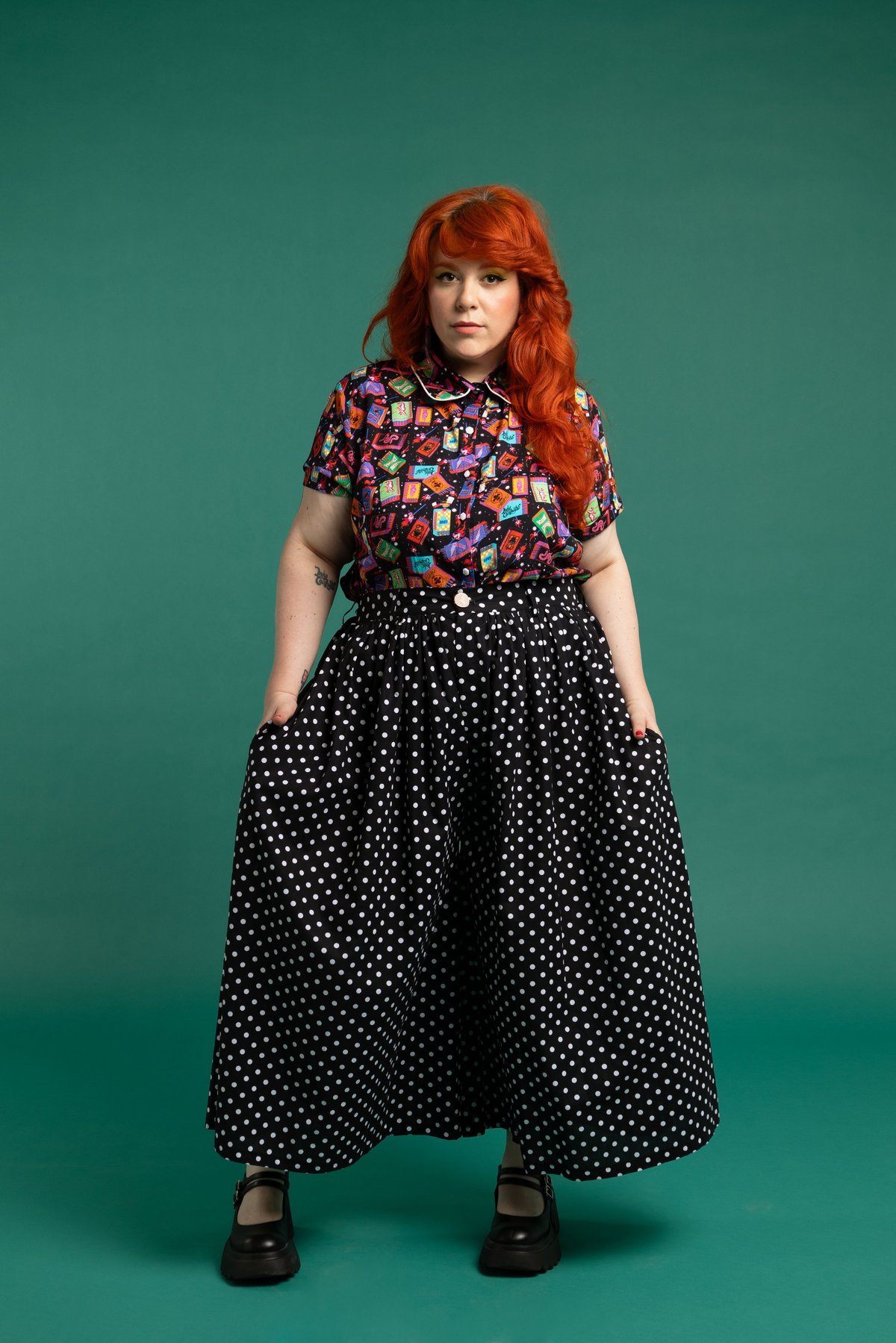 Image of Falda Pantalón Los Diablos