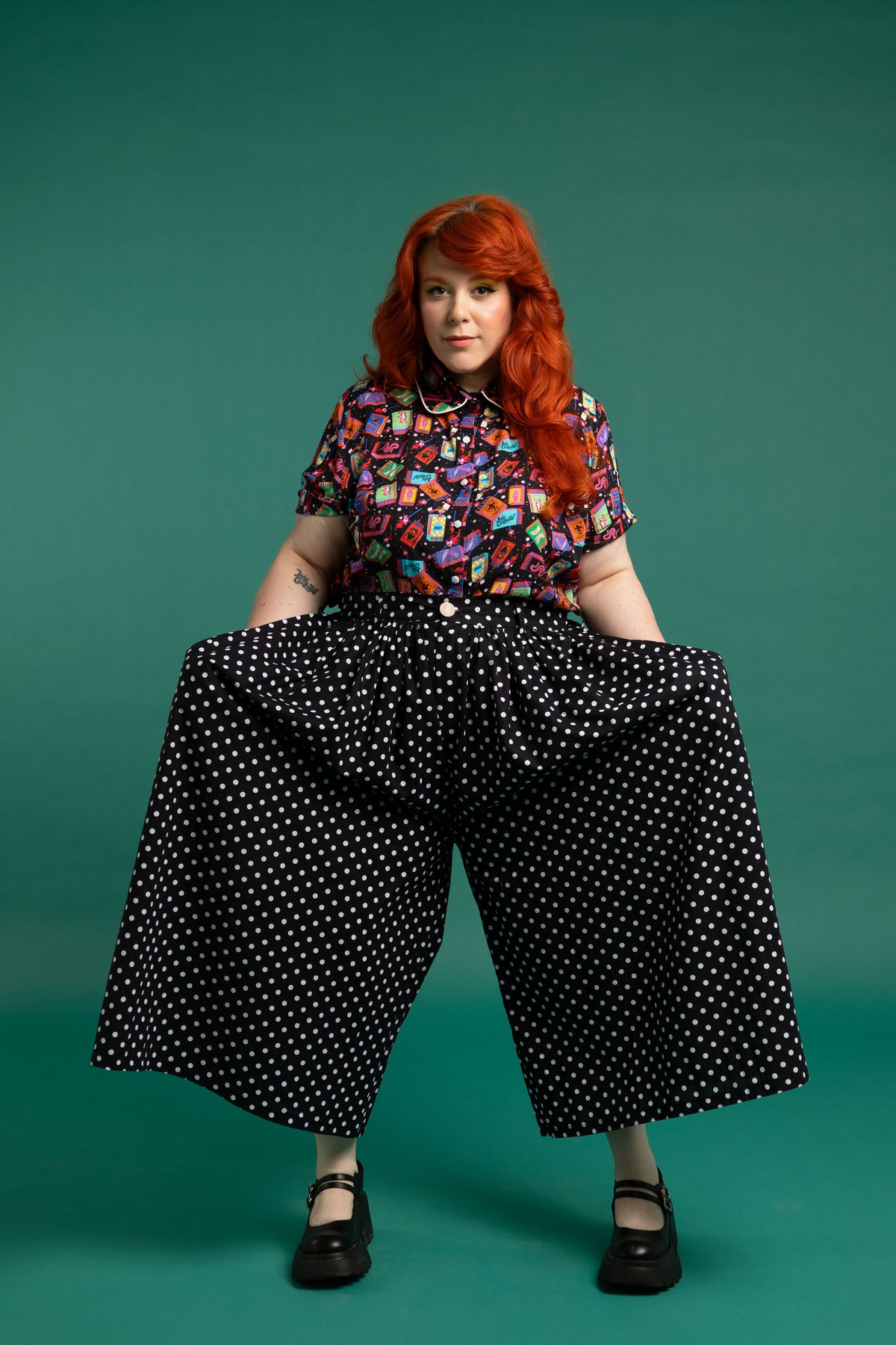 Image of Falda Pantalón Los Diablos