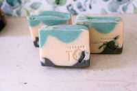 Image 4 of Orange Brown Harvest Moon Fall Autumn Soap, Vegan Soap Bar | Scent: Orange Cinnamon