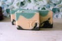 Orange Brown Harvest Moon Fall Autumn Soap, Vegan Soap Bar | Scent: Orange Cinnamon