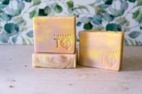 Image 3 of Pastel Fruity Artisan Sweet Exotic Tropical Vegan Bar Soap | Scent: Mango Papaya