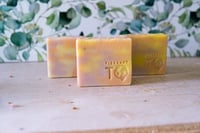 Image 4 of Pastel Fruity Artisan Sweet Exotic Tropical Vegan Bar Soap | Scent: Mango Papaya