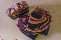 Image 2 of High Top Large Artisan Piped Frosted Artisan Vegan Bar | Scent: Cocoa Butter Vanilla Cashmere