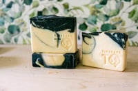 Image 1 of Clean Cotton Laundry Linen White Black Monochromatic Bar Soap | Scent: Fresh Cotton