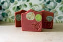 Hot Pink Raspberry Fruity Artisan Vegan Soap Bar| Scent: Black Raspberry Vanilla