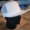 S8 High Profile Snapback - White w/White S8