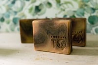 Image 4 of Men's Soap, Manly Soap, Musky, Woodsy Tree Brown Vegan Soap Bar | Scent: Cedar + Vanilla + Cashmere