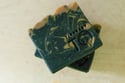 Manly Musky Masculine Black Activated Charcoal Woodsy Vegan Soap Bar | Scent: Sandalwood + Leather