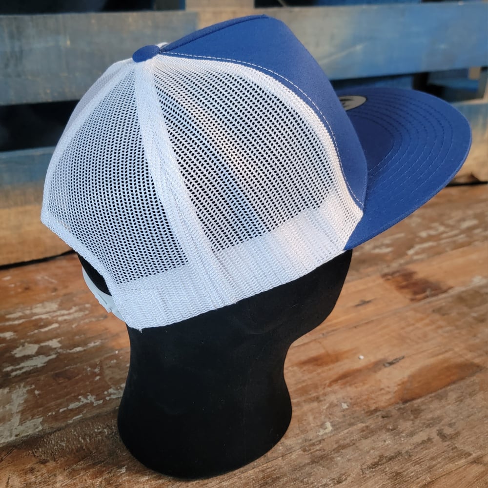 S8 High Profile Snapback - Royal Royal White - White S8