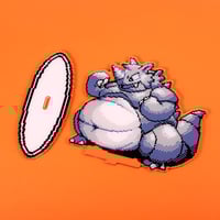 Image 4 of (RESTOCK PREORDER) Fat Rhydon Acrylic Standee