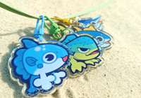 Image 1 of Fish With Feet Charms