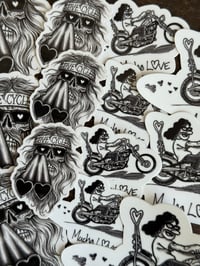 Image 1 of Mucho Love & Double Barrels sticker pack 