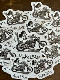 Image 2 of Mucho Love & Double Barrels sticker pack 