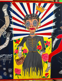 Image 2 of Queen Elizabeth in meeting with Baron Samedi and Papa Legba 