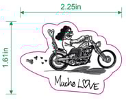 Image 4 of Mucho Love & Double Barrels sticker pack 
