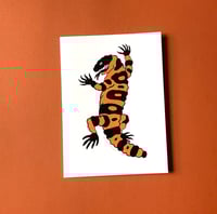 Gila Monster Blank Greeting Card