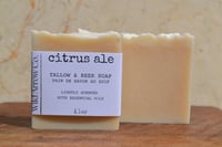 Image 2 of Citrus Ale | Beer & Tallow Soap Bar