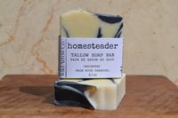Image 1 of Homesteader | Unscented Tallow Soap Bar