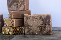 Image 2 of Oatmeal Exfoliating Gentle Sensitive Skin Vegan Artisan Soap Bar | Scent: Milk & Honey