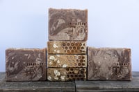 Image 4 of Oatmeal Exfoliating Gentle Sensitive Skin Vegan Artisan Soap Bar | Scent: Milk & Honey