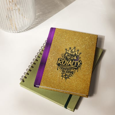 Image of The Crown Up Royal Hardcover Journal 
