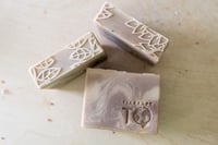 Image 2 of Lavender Lace Artisan Sensitive Skin Vegan Soap Bar | Scent: French Lavender Buds