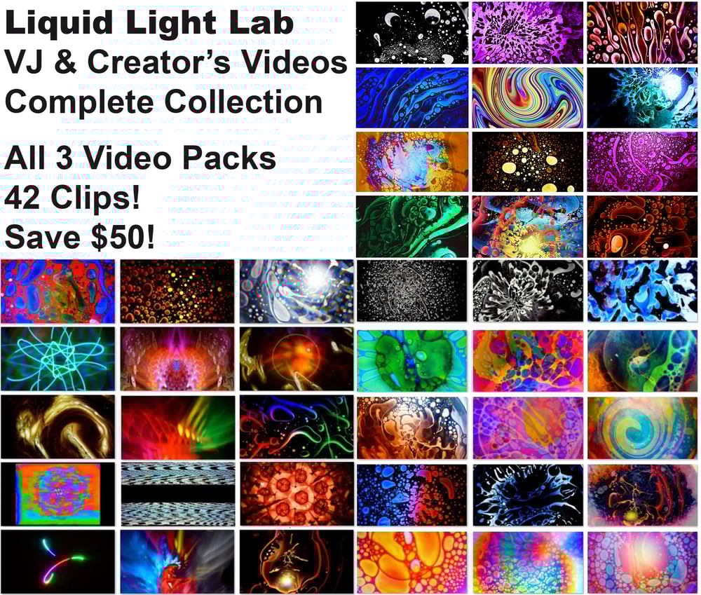 Image of VJ & Creator's Video 3 Pack - Complete Collection - Save $50