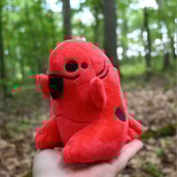 Image 4 of PREORDER Derpy Lava Puppy Plush