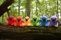 Image 2 of PREORDER Derpy Lava Puppy Plush