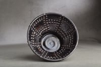 Image 2 of Shaving Bowl Made To Order Rust Brown Sheet Metal Shaving Bowl by Symmetrical Pottery
