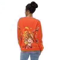 Image 6 of She Oozes Success - All Over Print - Autumn Style - Unisex Pullover Sweatshirt
