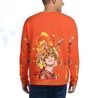 Image 12 of She Oozes Success - All Over Print - Autumn Style - Unisex Pullover Sweatshirt