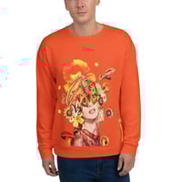 Image 11 of She Oozes Success - All Over Print - Autumn Style - Unisex Pullover Sweatshirt