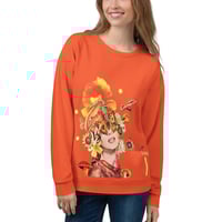 Image 2 of She Oozes Success - All Over Print - Autumn Style - Unisex Pullover Sweatshirt